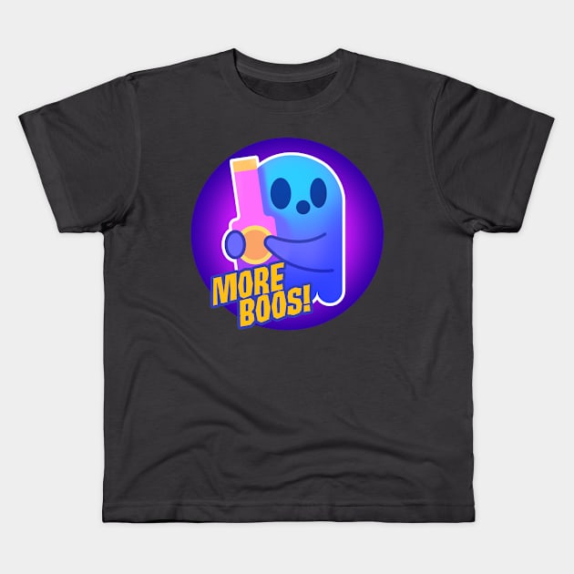 More Boos Kids T-Shirt by crazyanimal